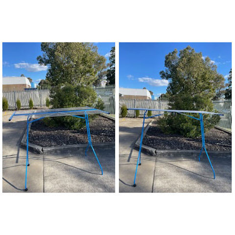 BLUE CUSTOMISED PORTABLE CLOTHESLINE