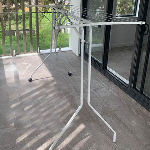 PEARL OCEAN WHITE PORTABLE CLOTHESLINE