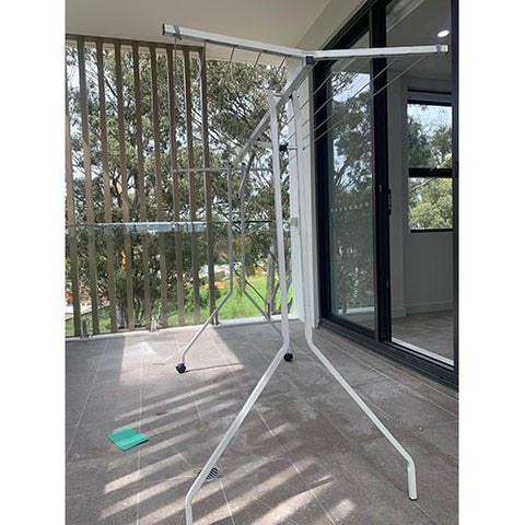PEARL OCEAN WHITE PORTABLE CLOTHESLINE