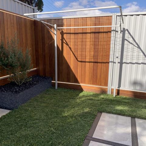 Urban Series Ground Mounted Clothesline & Washing Line