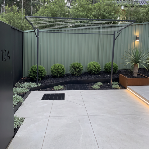 Urban Series Ground Mounted Clothesline & Washing Line