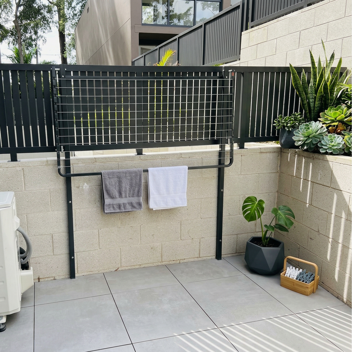 Urban Ground Mount Clothesline & Washing Line