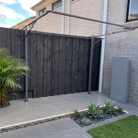 Urban Series Ground Mounted Clothesline & Washing Line