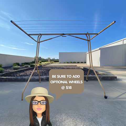 🧺GOLDEN EDITION PORTABLE CLOTHESLINE