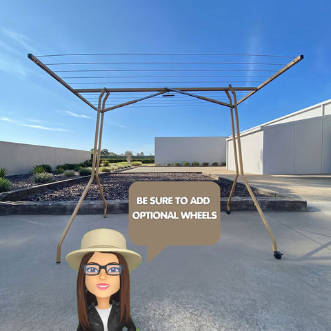 🧺GOLDEN EDITION PORTABLE CLOTHESLINE