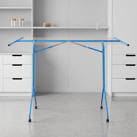 🧺BLUE CUSTOMISED PORTABLE CLOTHESLINE