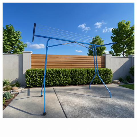 🧺BLUE CUSTOMISED PORTABLE CLOTHESLINE